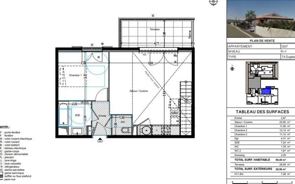 Appartement à vendre    4 pièces • 80,45 m2 Cogolin