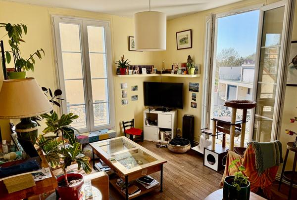 Appartement Chaville 3 pièces et studette 80 m2 jardin potager Privatif, Garage deux Caves Cadre Exceptionnel