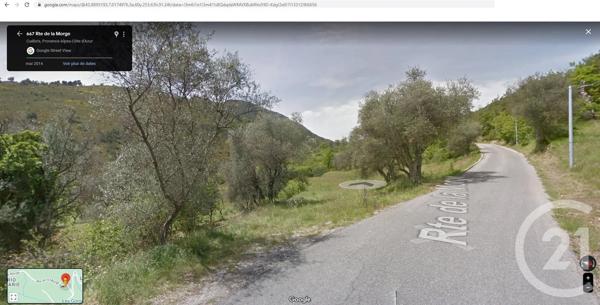 Terrain à vendre  3711 m 2   MANDELIEU LA NAPOULE  - 06