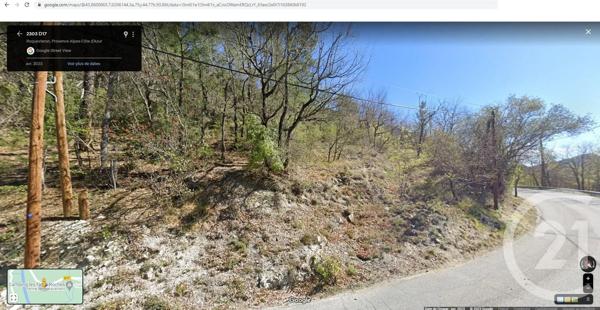 Terrain à vendre  3711 m 2   MANDELIEU LA NAPOULE  - 06