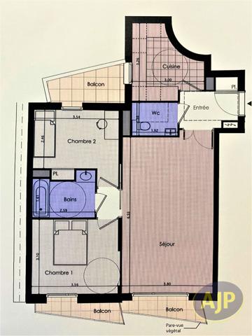 Biens de prestige à vendre Paris 15eme : 925 600 € - AJP Delon Immobilier Grenelle