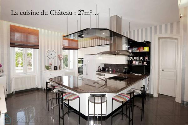 CHATEAU DU 18EME AVEC DEPENDANCES, 960 M², 24 PIECES