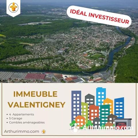 Vente Immeuble 350 m2 à Valentigney