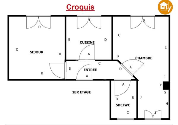 T2 lumineux de 35 m² à Suresnes, limite Puteaux