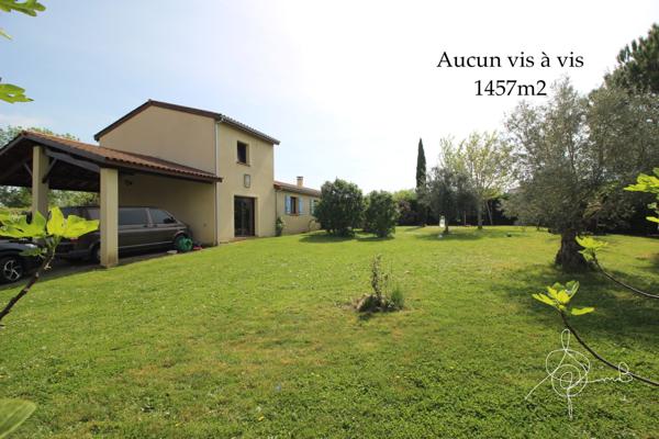 Beaumont de Lomagne, maison T5, terrain clos 1457m2. aucun travaux