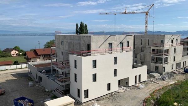 Appartement à vendre 4 pièces Attique Traversant avec Vue Imprenable sur le Lac Léman EVIAN LES BAINS (74)