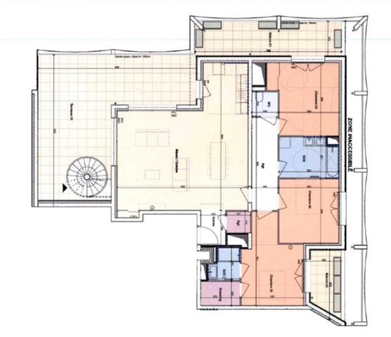 Montpellier – Rooftop 108 m² – 180 m² de terrasses – Dernier étage
