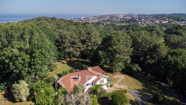 Bidart — Villa à réinventer sur terrain piscinable de 16 000 m²