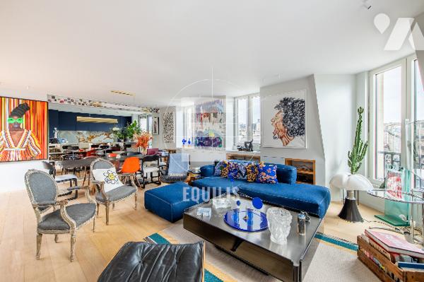 Appartement dernier étage Penthouse village Batignolles