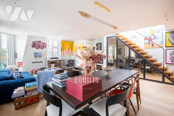 Appartement dernier étage Penthouse village Batignolles