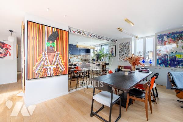 Appartement dernier étage Penthouse village Batignolles