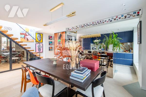 Appartement dernier étage Penthouse village Batignolles