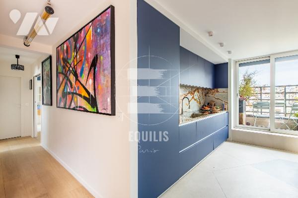 Appartement dernier étage Penthouse village Batignolles