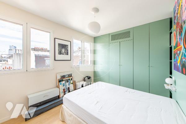 Appartement dernier étage Penthouse village Batignolles