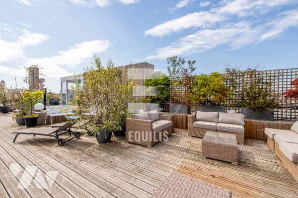 Appartement dernier étage Penthouse village Batignolles
