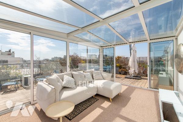 Appartement dernier étage Penthouse village Batignolles
