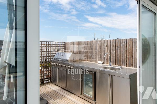 Appartement dernier étage Penthouse village Batignolles