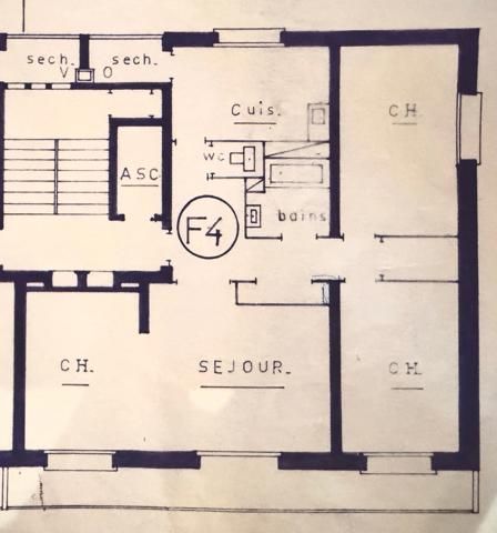 A SAISIR T4 - 71 m² + Balcon + GARAGE !!!
