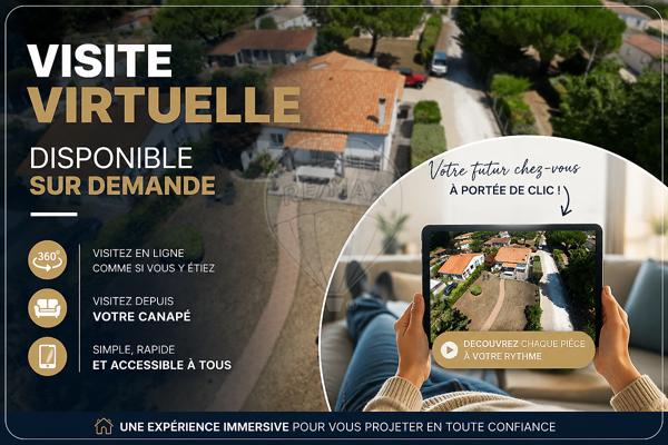 Maison 3 chambre(s) à vendre - Saint-Palais-sur-Mer, Charente-Maritime - 17