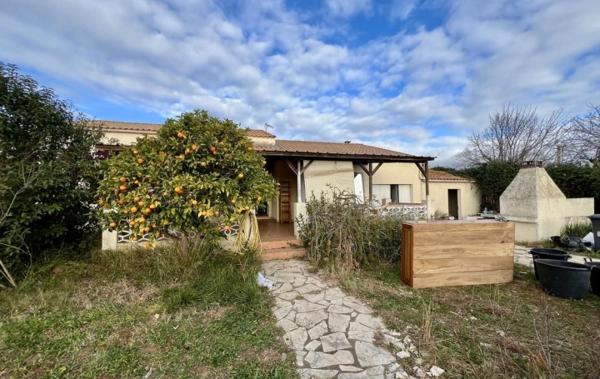 Vente Maison plain pied jardin Bessan   