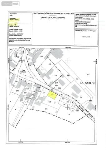 Achat - Terrain à bâtir | Terrain à bâtir Trosly-Breuil 60350 227 m 2