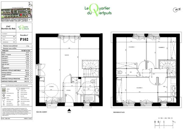 Maison à vendre 4 pièces 89 m² Puiseux-en-France