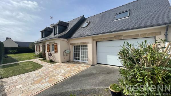 QUIBERON - Vente Maison avec 4 chambres et grand garage, quartier calme et résidentiel
