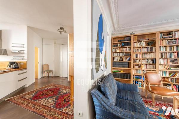 Appartement traversant de 98 m² – 2 chambres – Charme de l’ancien – Rue La fayette