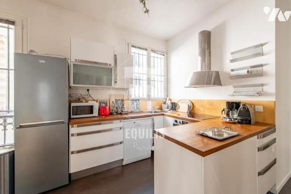 Appartement traversant de 98 m² – 2 chambres – Charme de l’ancien – Rue La fayette