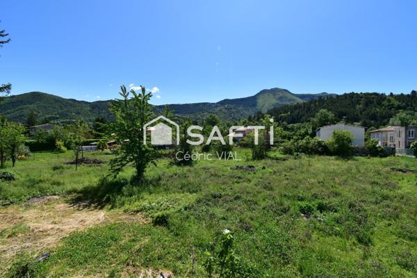 Terrain plat 654m² Expo Sud, vue montagne à Digne
