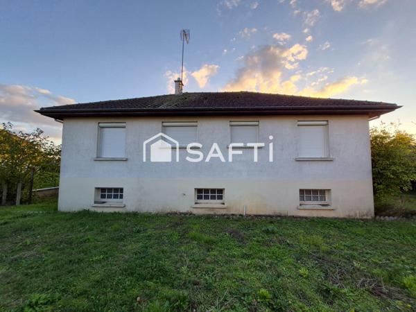 PAVILLON 3 chambres +Jardin +Sous-sol