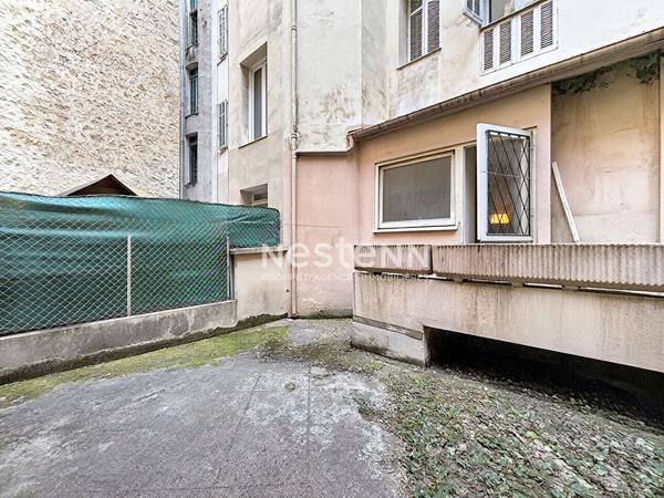 Cannes - Studio Rez-de-Jardin - Vendu Loué - Secteur Carnot - Investissement
