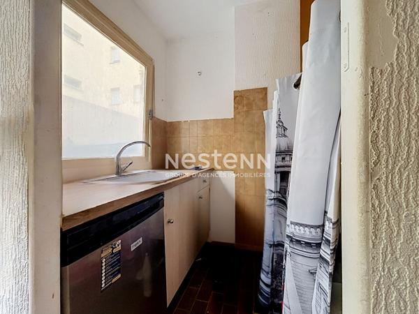 Cannes - Studio Rez-de-Jardin - Vendu Loué - Secteur Carnot - Investissement