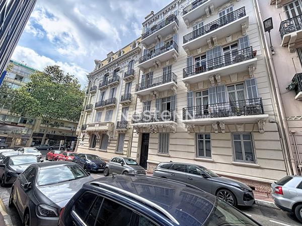 Cannes - Studio Rez-de-Jardin - Vendu Loué - Secteur Carnot - Investissement