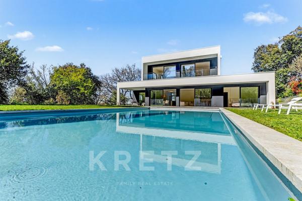 Vieille-Toulouse, villa d'architecte haut de gamme, piscine, parc et foret 5000m2
