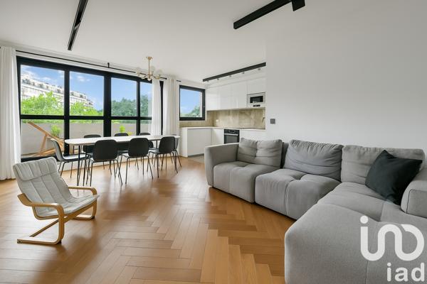 Appartement à vendre 4 pièces 100 m² Paris 19