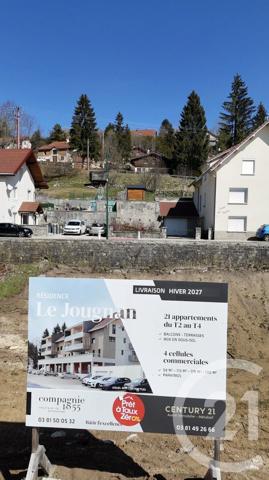 Appartement F2 à vendre  2 pièces - 47,80 m 2   JOUGNE  - 25