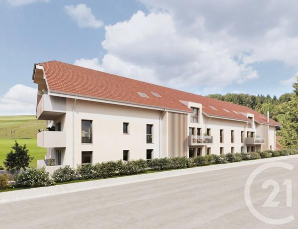 Appartement F2 à vendre  2 pièces - 47,80 m 2   JOUGNE  - 25