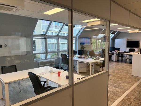 Bureaux à louer à Boulogne-Billancourt avec toit terrasse aménagé