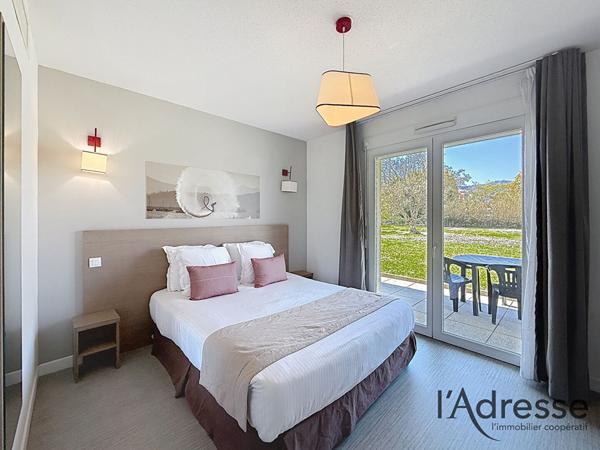 IDEAL INVESTISSEUR ! Beau studio dans résidence de TOURISME avec parking !