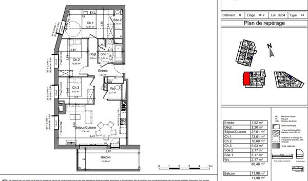 Appartements T4 expo SUD-OUEST proche Fac St Serge Livré en 2025