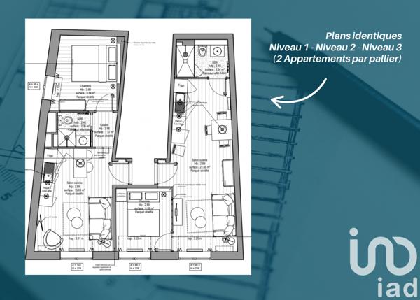 Immeuble à vendre 260 m² Marseille 1