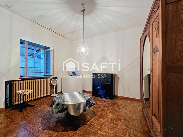 Maison 4 pièces avec jardin et sous-sol complet