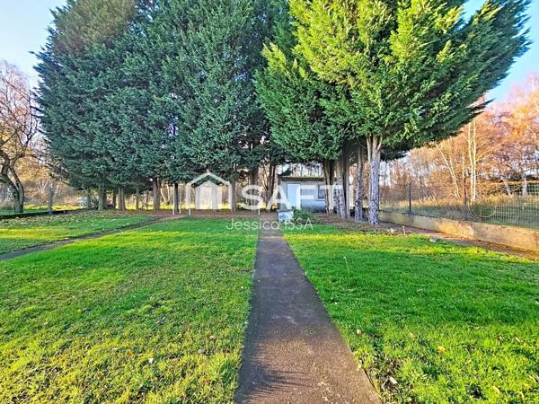 Maison 4 pièces avec jardin et sous-sol complet