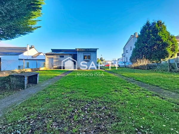 Maison 4 pièces avec jardin et sous-sol complet