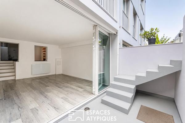 Duplex contemporain au calme dans une ancienne imprimerie