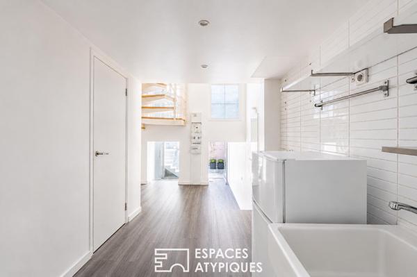 Duplex contemporain au calme dans une ancienne imprimerie