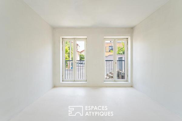 Duplex contemporain au calme dans une ancienne imprimerie