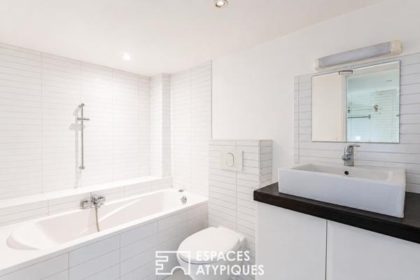 Duplex contemporain au calme dans une ancienne imprimerie