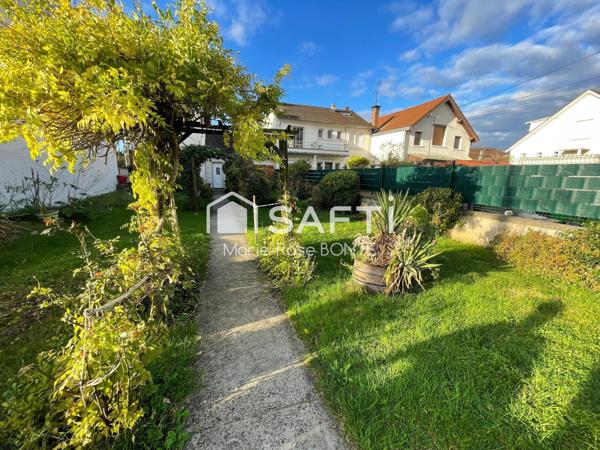 A SAVIGNY-SUR-ORGE - MAISON  DE 100M² HABITABLES SUR 350 M2  DE PARCELLE - SECTEUR CALME